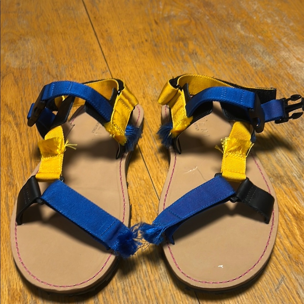 Colorful Strappy MARNI Sandals. Made in Italy